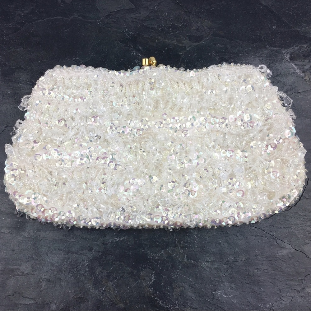 Broadway Beaded Vintage Clutch Evening Bag